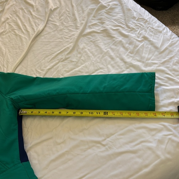 This is a two piece snowsuit by Spinnerin, green, size 50, whatever that means. - Picture 12 of 16